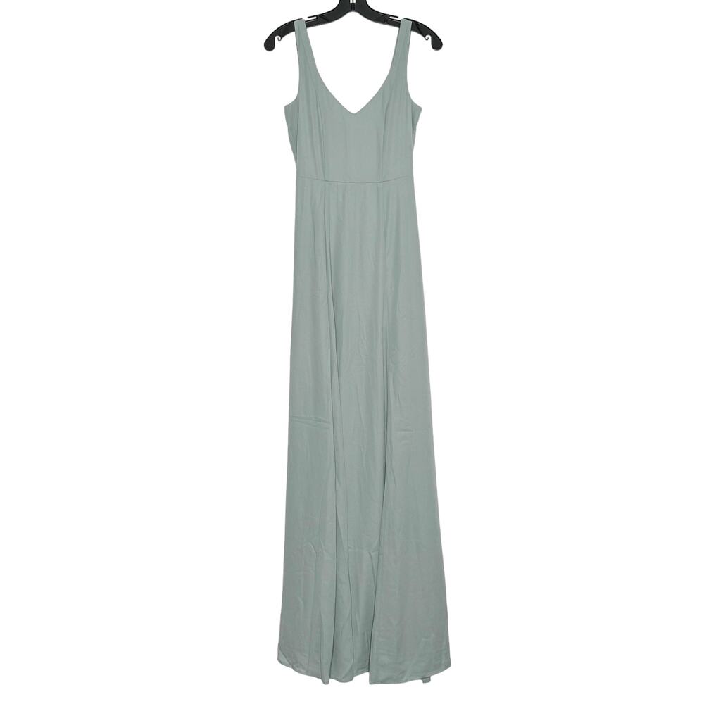 NWT Show Me Your Mumu Jenn Maxi Dress Sage Bridesmaid Wedding Guest Prom XXS